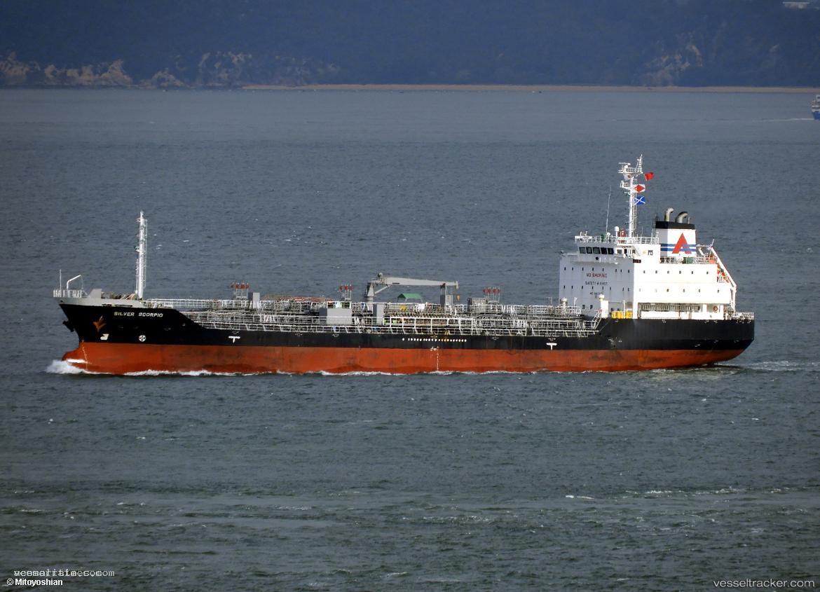 Silver-Scorpio - Chemical Oil Products Tanker vessel registered in Panama