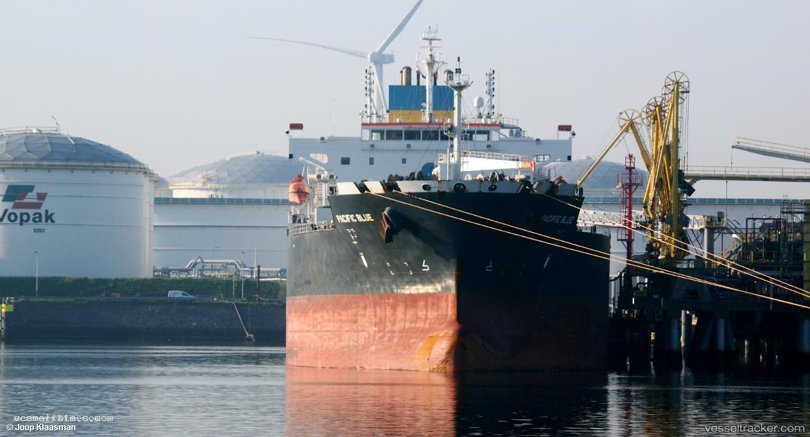 Pacific-Blue - Chemical Oil Products Tanker vessel registered in Liberia