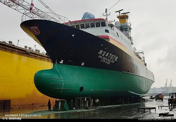 Win-Rich-707 - Fishing Vessel vessel registered in Taiwan region