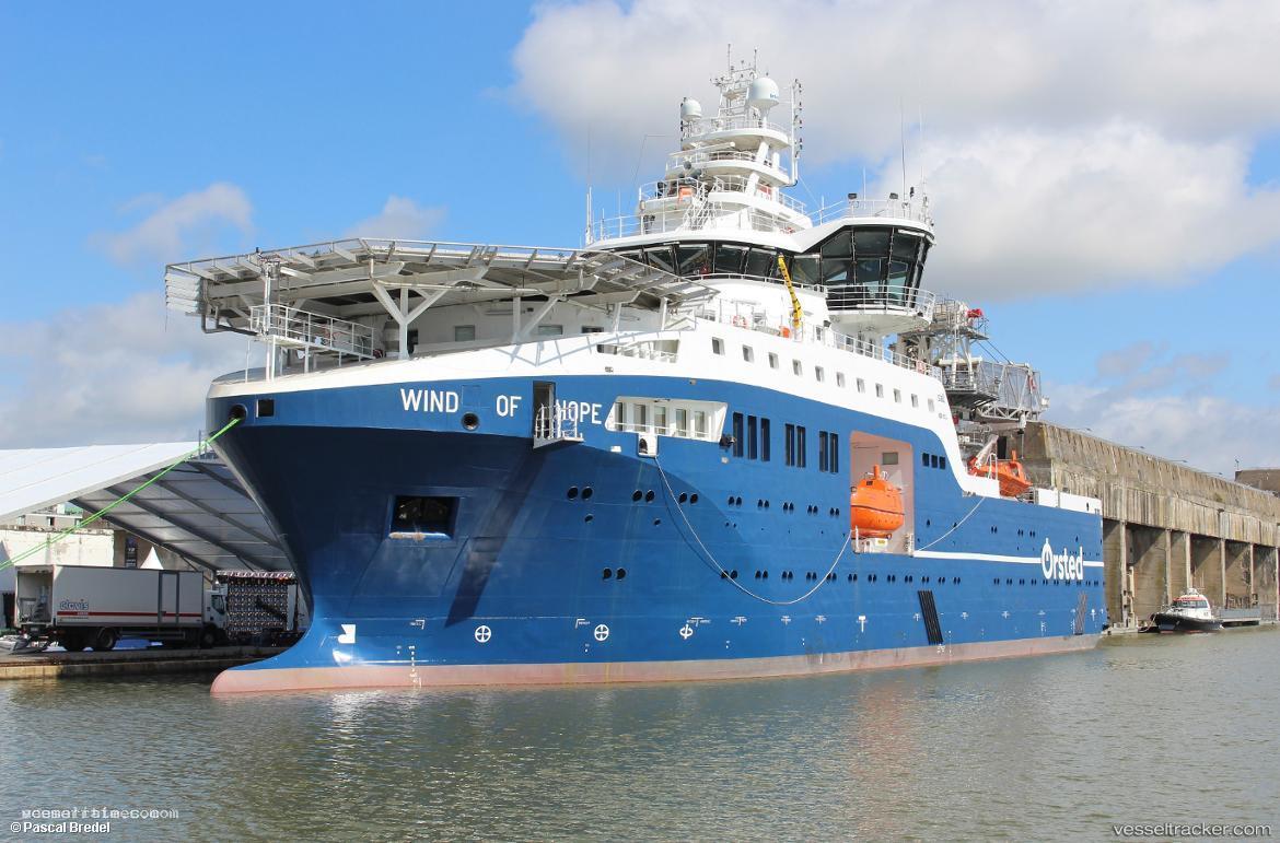 Wind-Of-Hope - Work Repair Vessel vessel registered in France