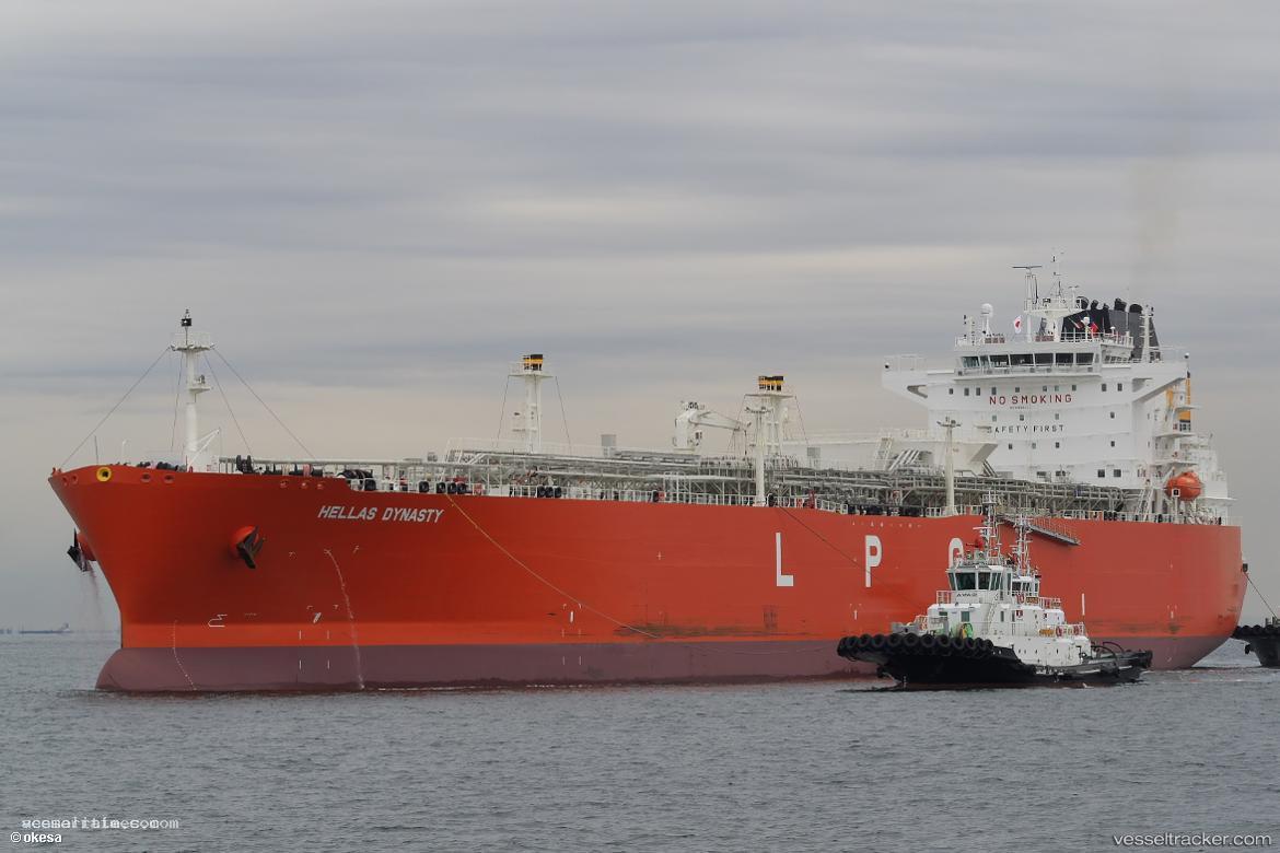 Hellas-Dynasty - Lpg Tanker vessel registered in Marshall Islands