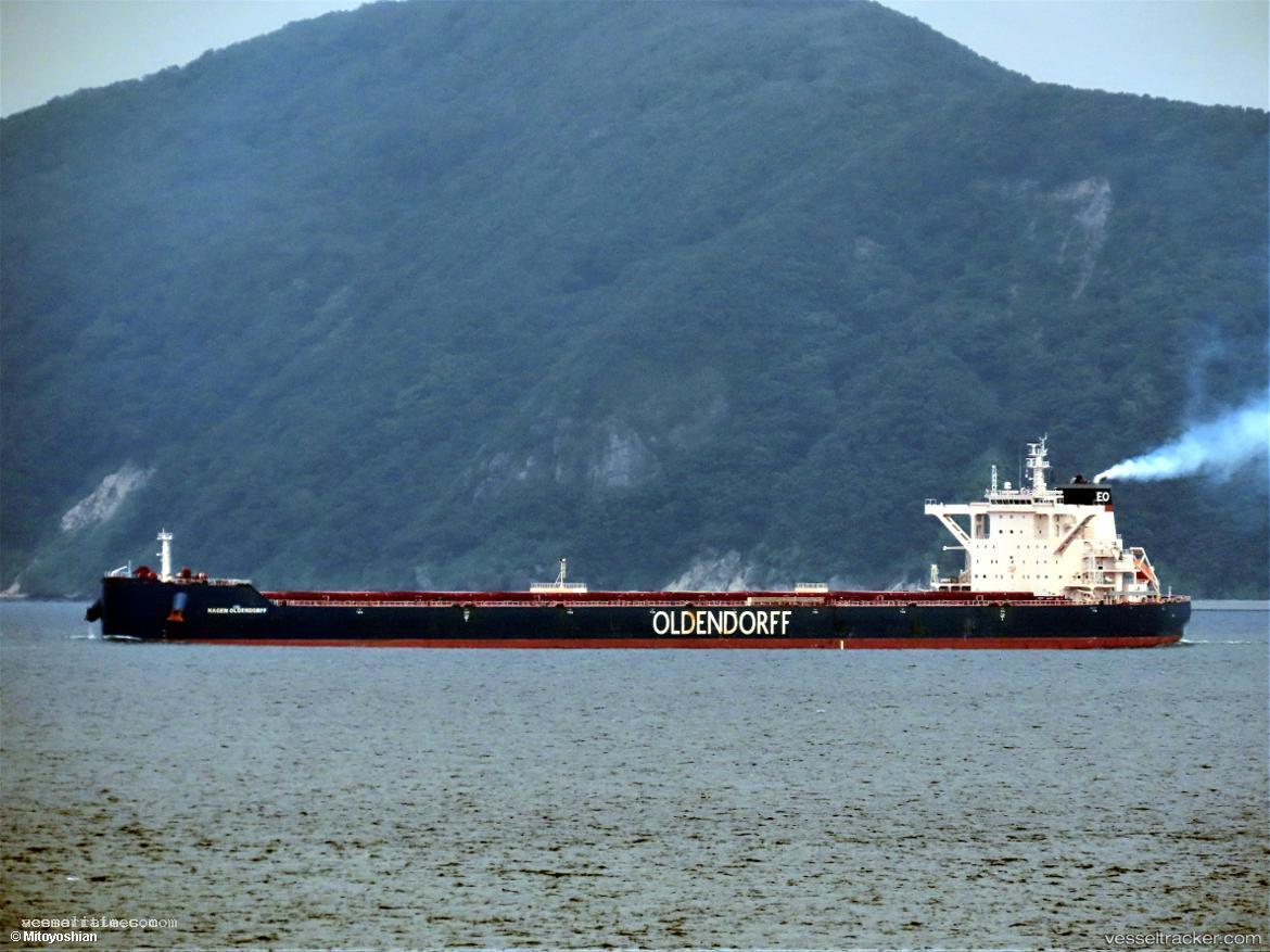 Hagen-Oldendorff - Bulk Carrier vessel registered in Liberia