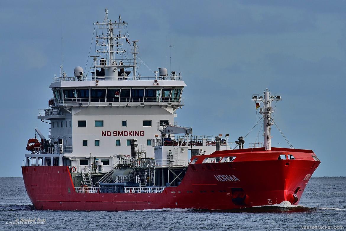 Norma - Chemical Oil Products Tanker vessel registered in Cyprus