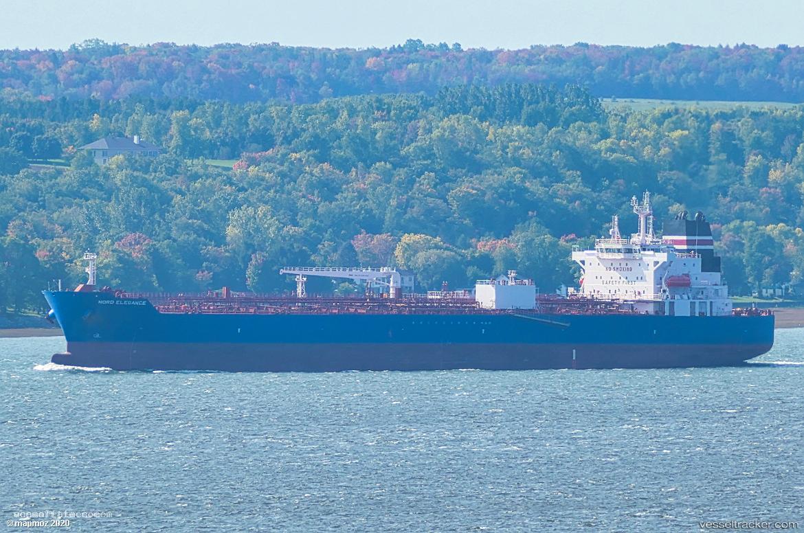 Nord-Elegance - Chemical Oil Products Tanker vessel registered in Panama