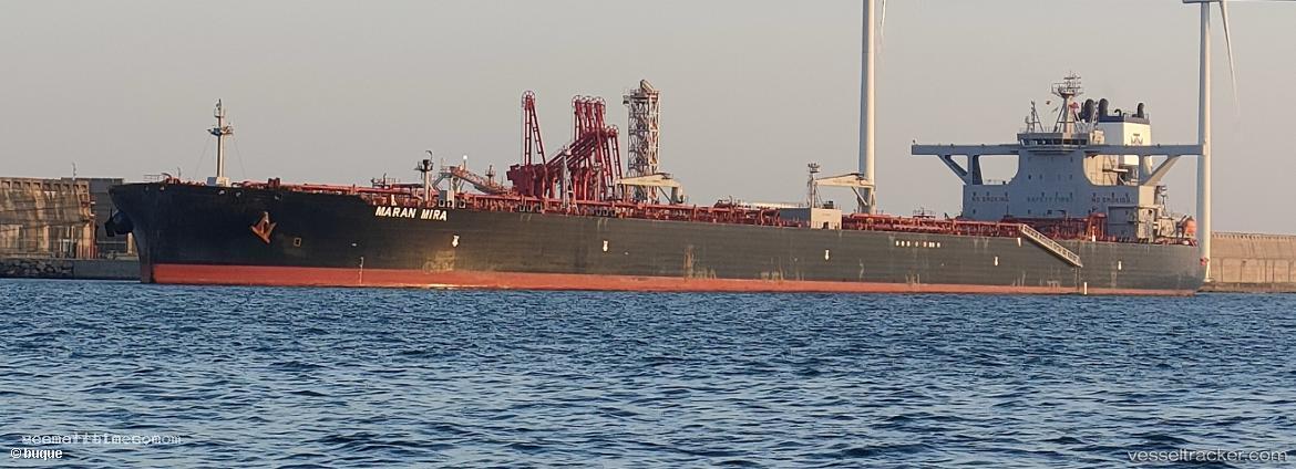Maran-Mira - Crude Oil Tanker vessel registered in Greece