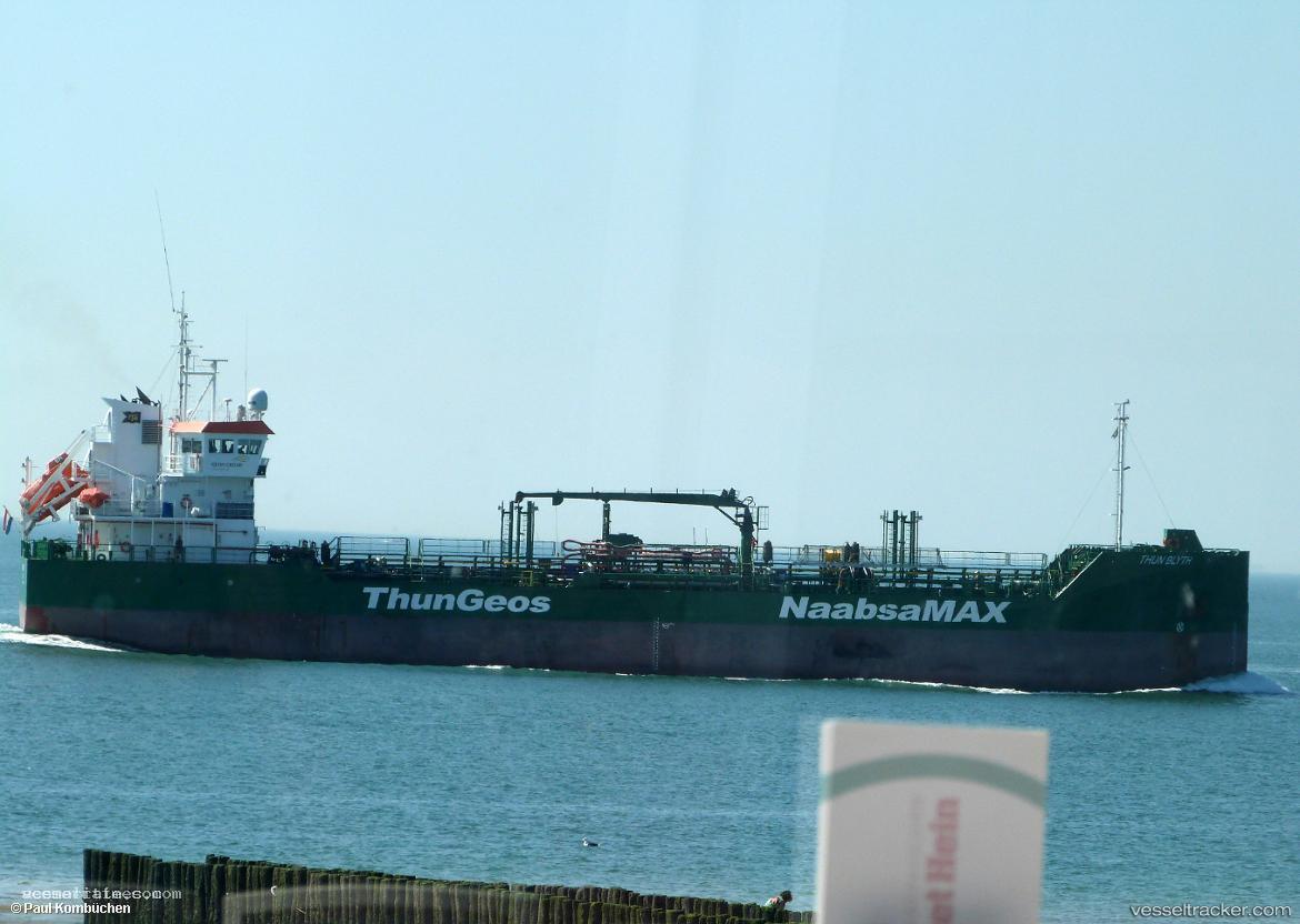 Thun-Blyth - Chemical Oil Products Tanker vessel registered in Netherlands