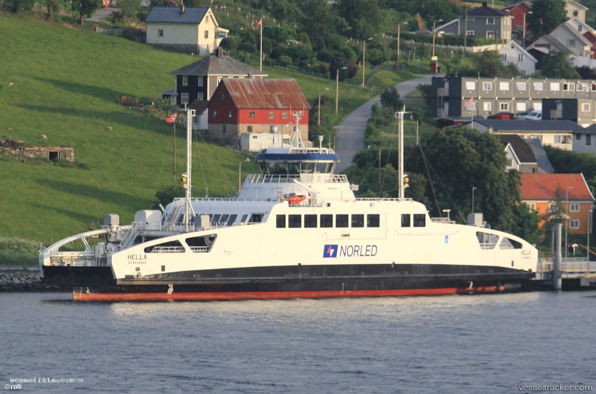 Hella - Passenger Ro Ro Cargo Ship vessel registered in Norway