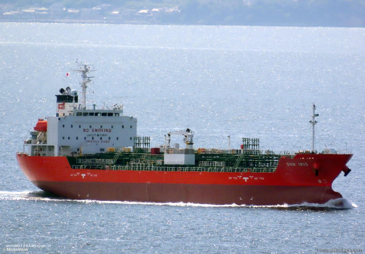 Sun-Iris - Chemical Oil Products Tanker vessel registered in Panama