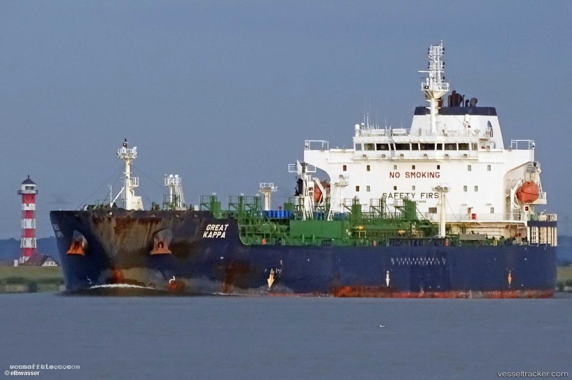 Great-Kappa - Chemical Oil Products Tanker vessel registered in Singapore