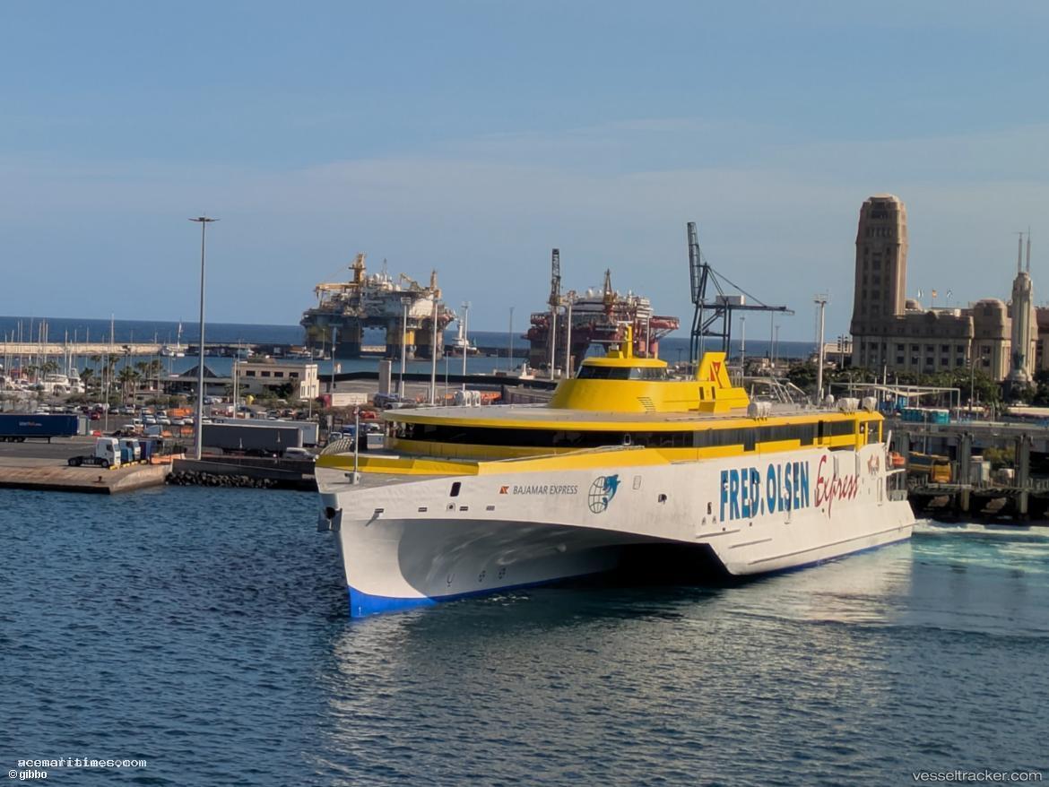 Bajamar-Express - Passenger Ro Ro Cargo Ship vessel registered in Spain