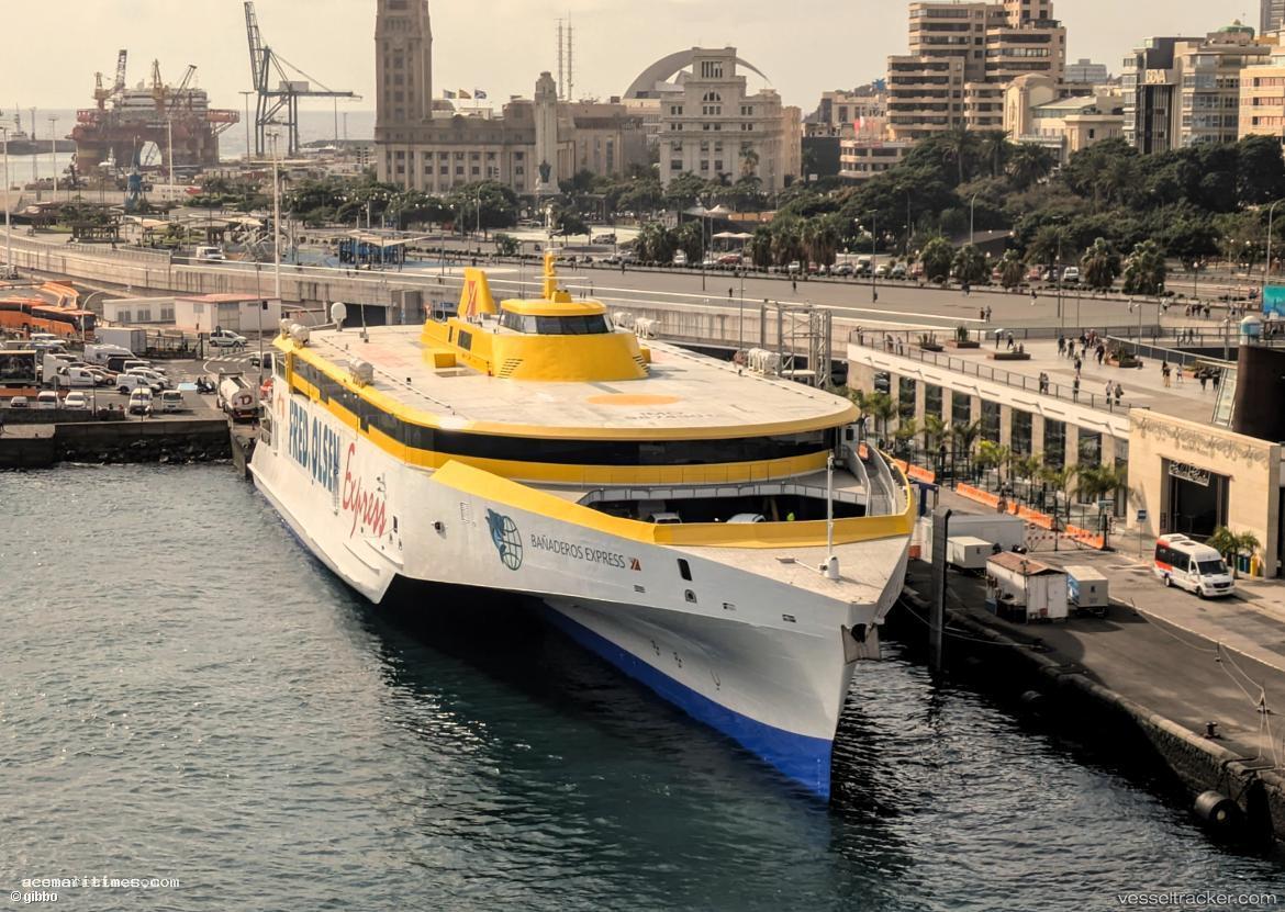 Banaderos-Express - Passenger Ro Ro Cargo Ship vessel registered in Spain