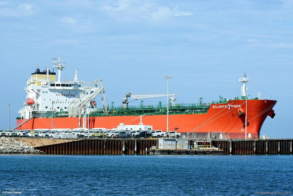 Atlantic-Prince - Chemical Oil Products Tanker vessel registered in Marshall Islands