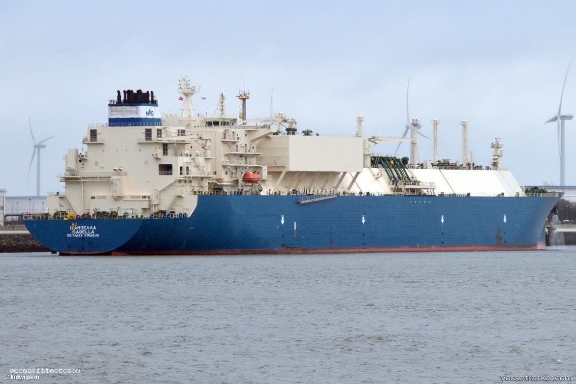 Isabella - Lng Tanker vessel registered in Greece