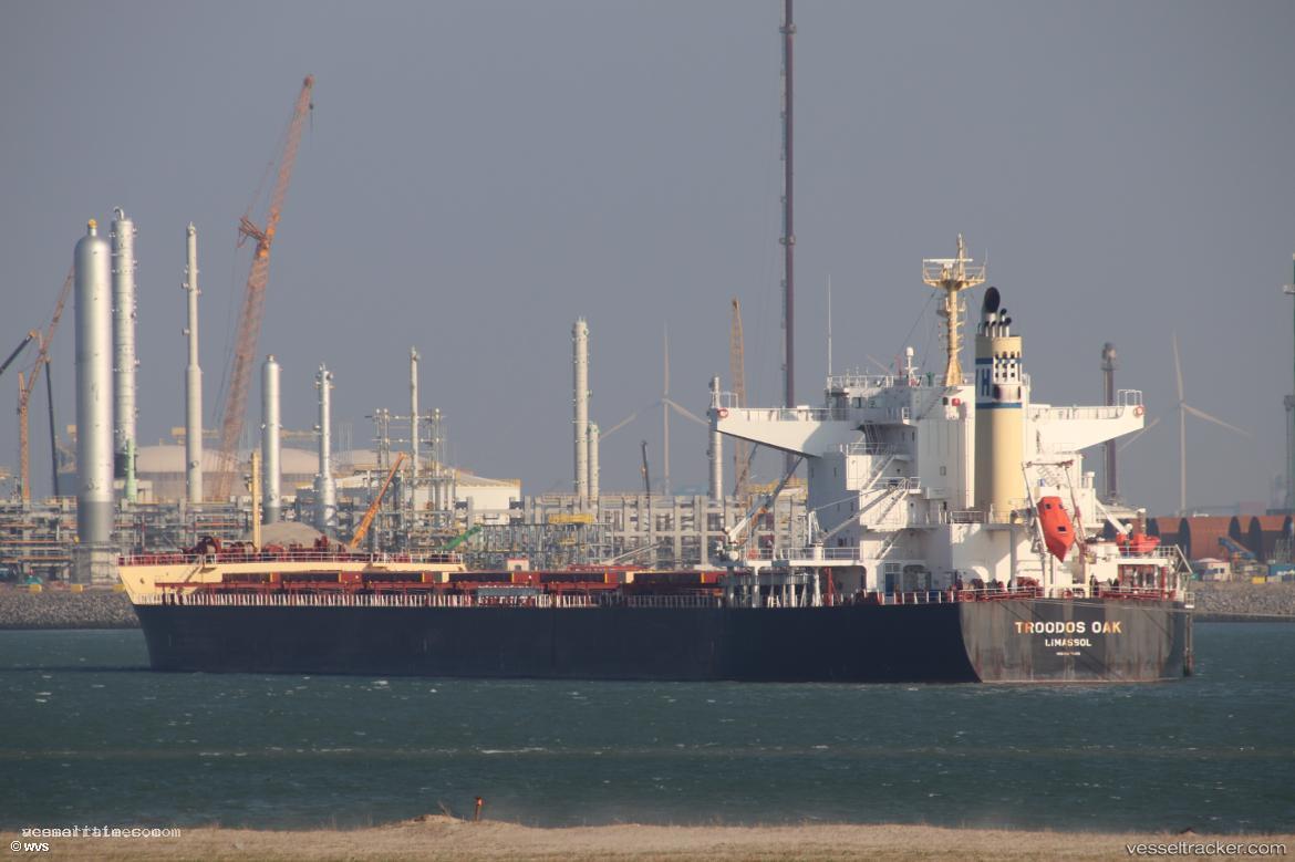 Troodos-Oak - Bulk Carrier vessel registered in Cyprus