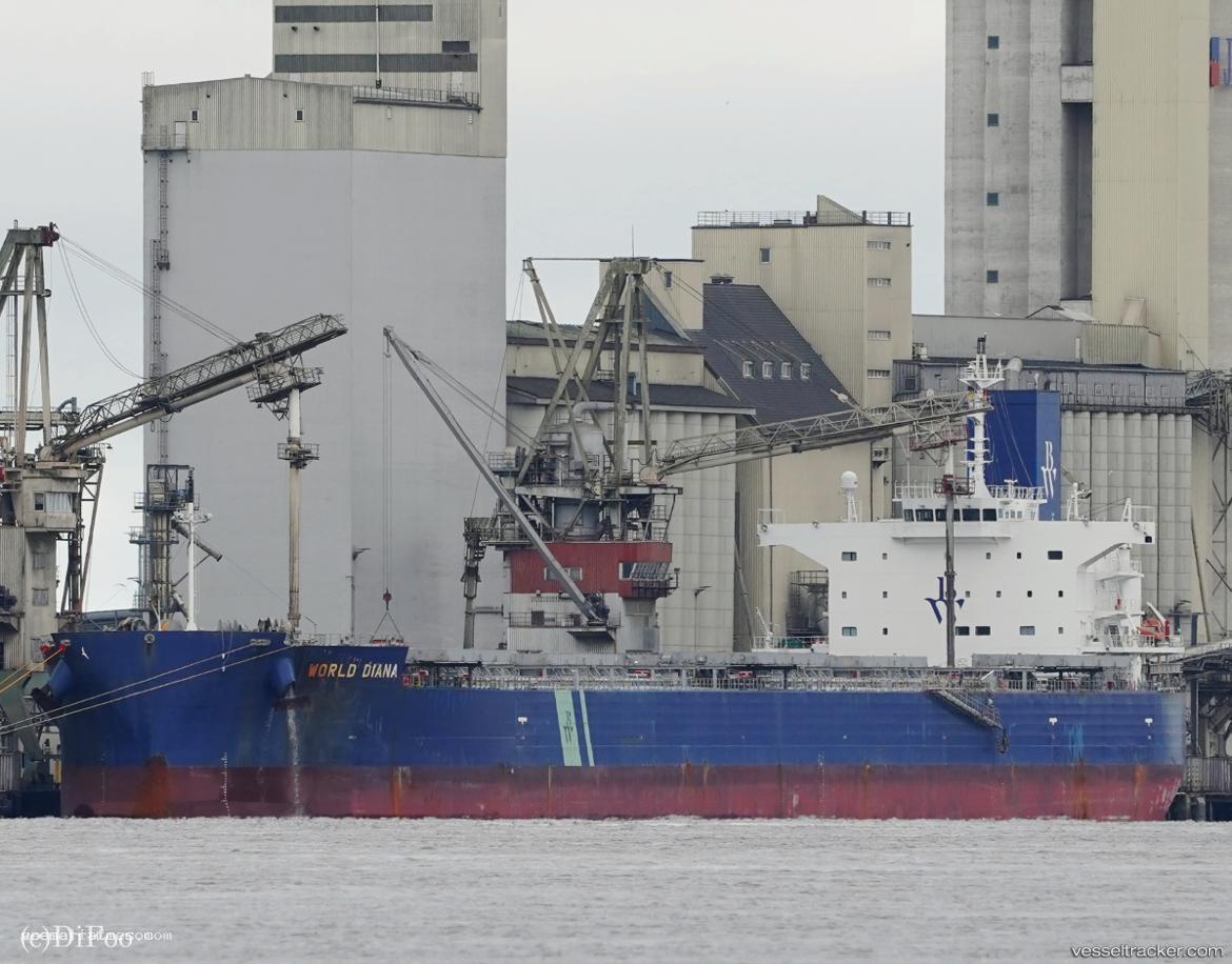 World-Diana - Bulk Carrier vessel registered in United Kingdom