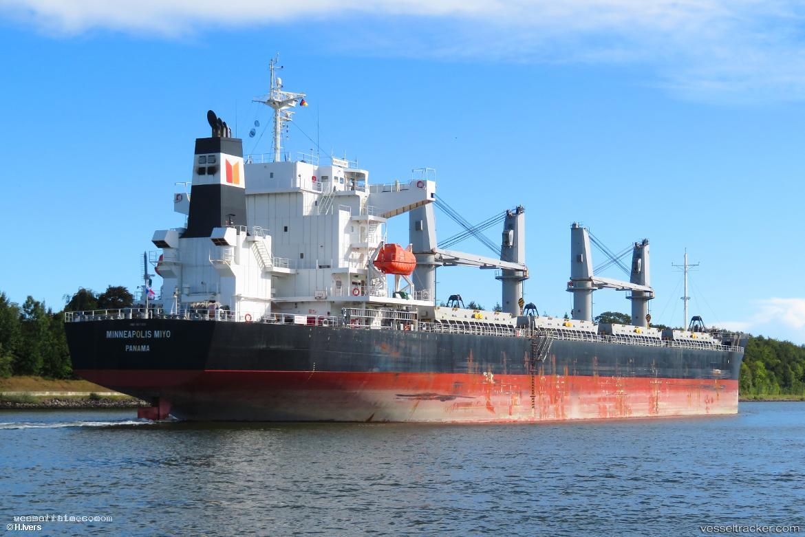 Minneapolis-Miyo - Multi Purpose Carrier vessel registered in Panama