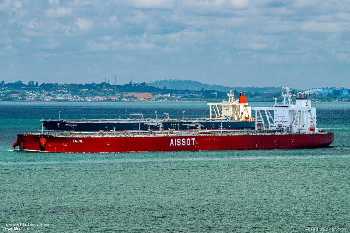 Erbil - Crude Oil Tanker vessel registered in Liberia
