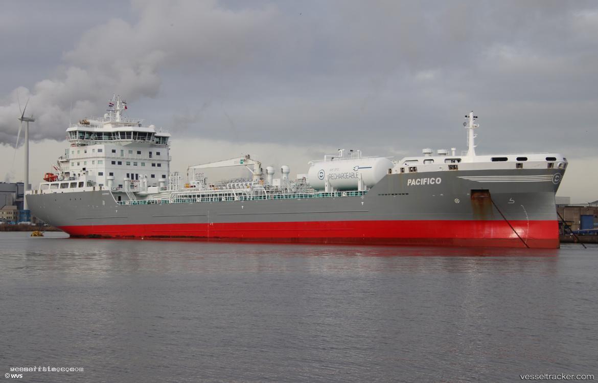 Pacifico - Chemical Oil Products Tanker vessel registered in Sweden