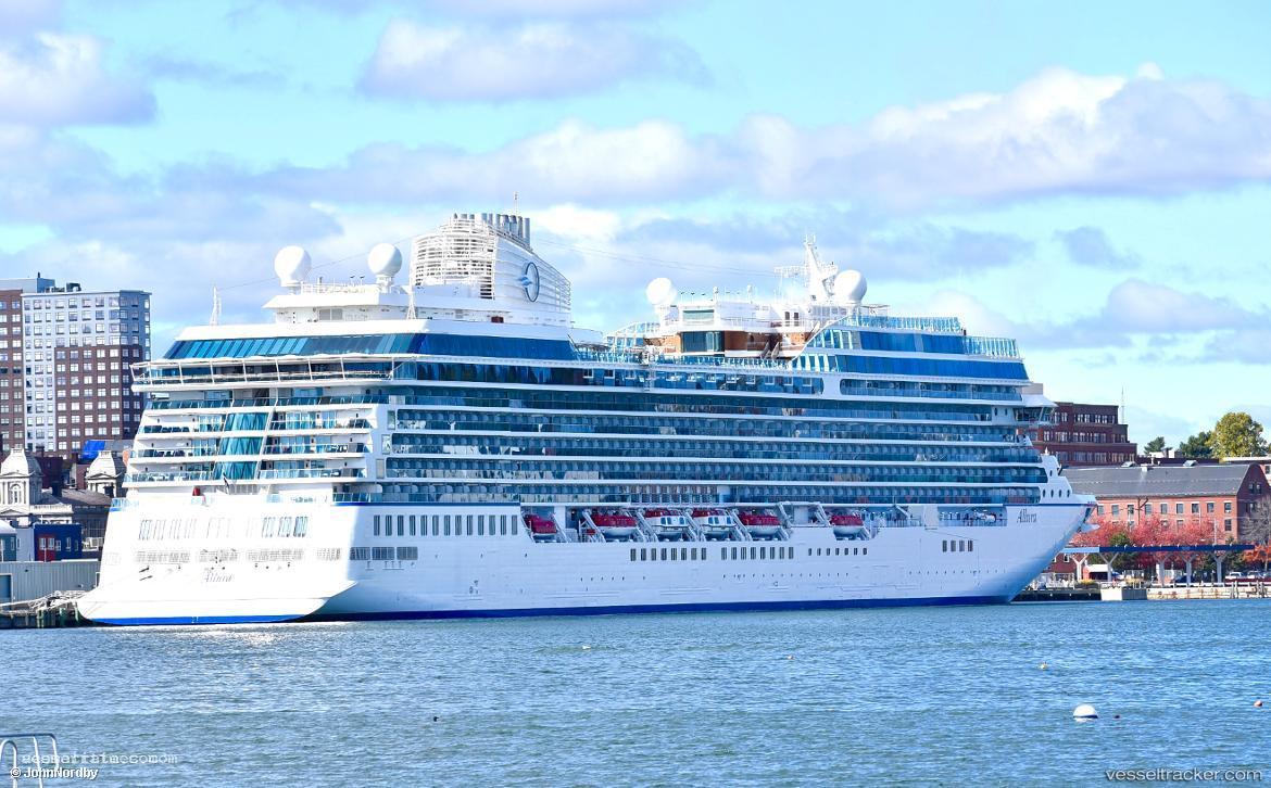 Allura - Cruise Ship vessel registered in Marshall Islands