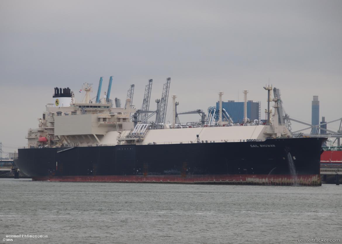 Gail-Bhuwan - Lng Tanker vessel registered in Cyprus