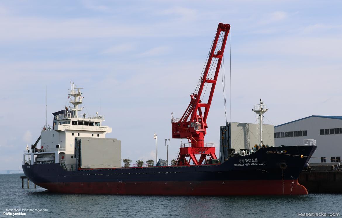 Kwangyang-Harvest - General Cargo Ship vessel registered in South Korea