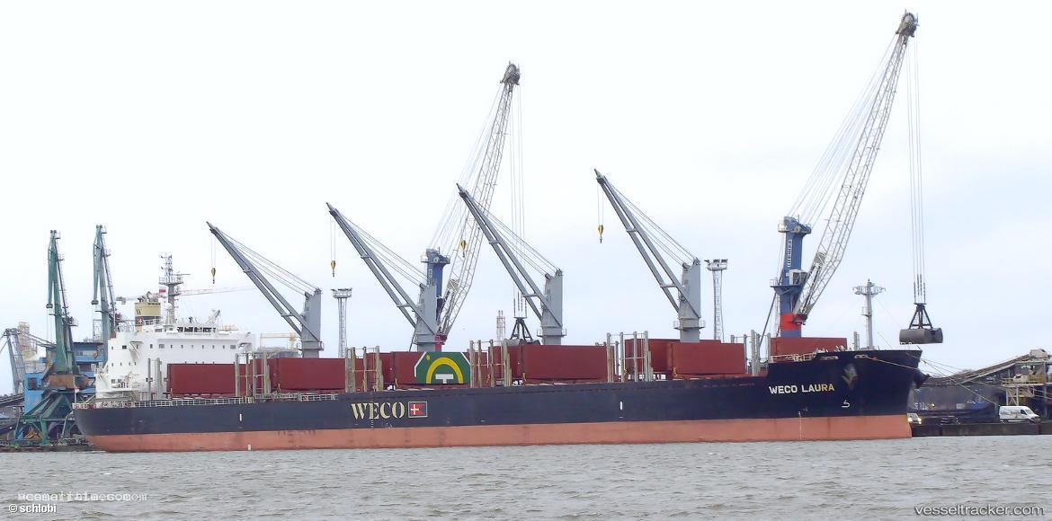 Weco-Laura - General Cargo Ship vessel registered in Singapore