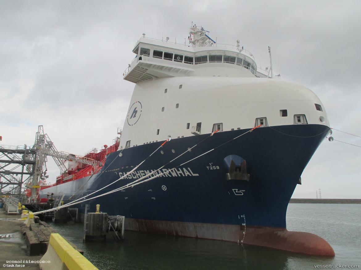 Gaschem-Narwhal - Lpg Tanker vessel registered in Liberia
