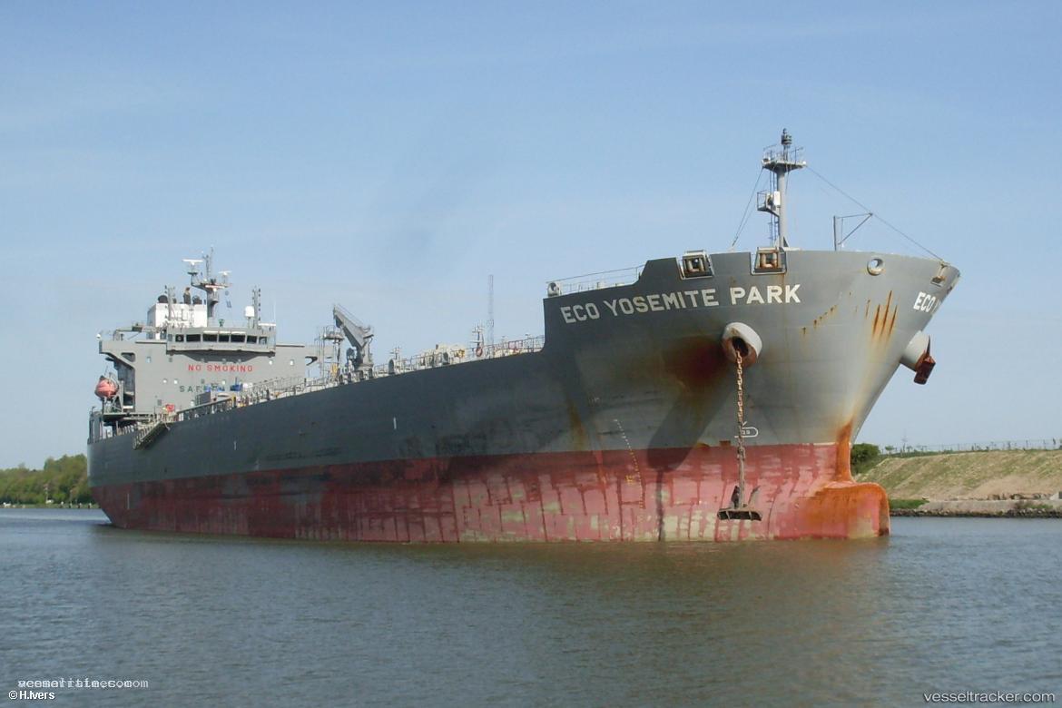 Eco-Joshua-Park - Chemical Oil Products Tanker vessel registered in Marshall Islands