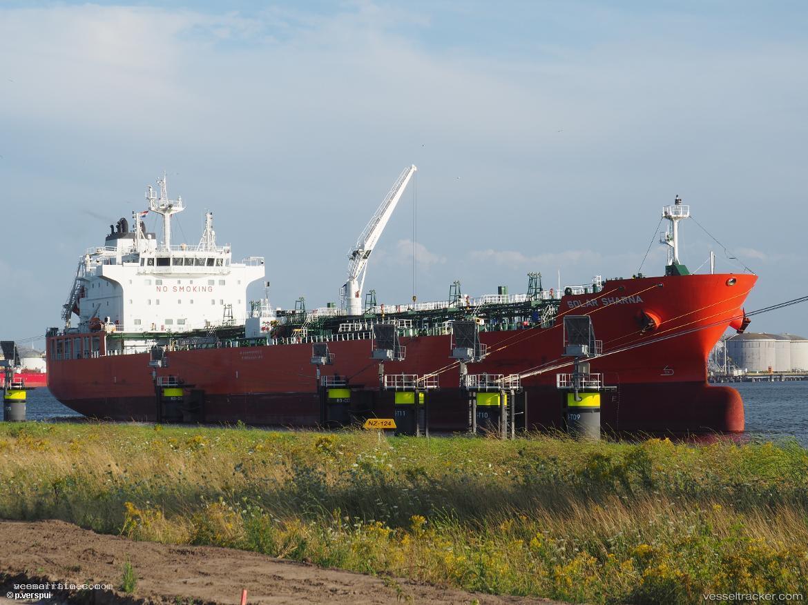 Solar-Sharna - Chemical Oil Products Tanker vessel registered in Marshall Islands