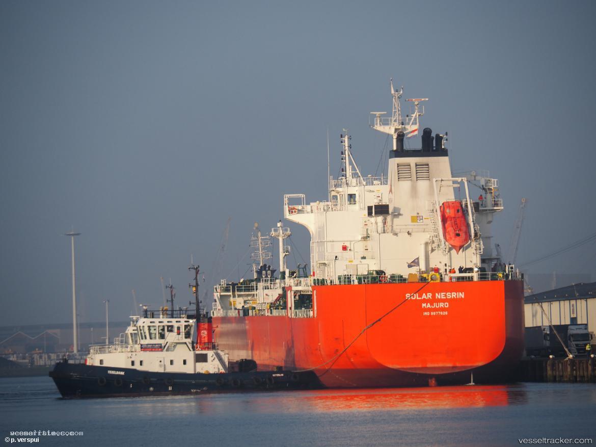 Solar-Nesrin - Chemical Oil Products Tanker vessel registered in Marshall Islands