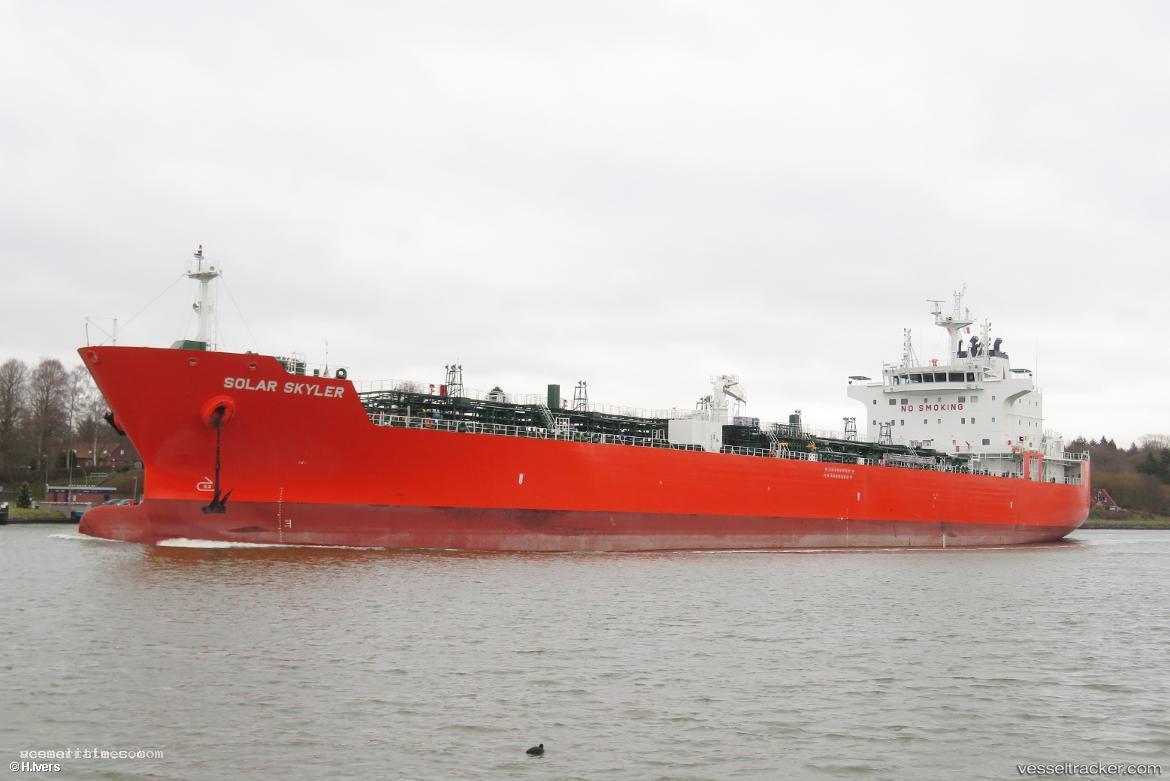 Solar-Skyler - Chemical Oil Products Tanker vessel registered in Marshall Islands