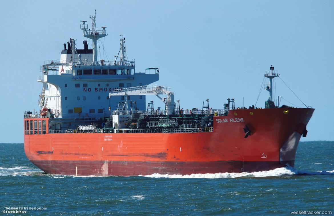 Solar-Ailene - Chemical Oil Products Tanker vessel registered in Marshall Islands