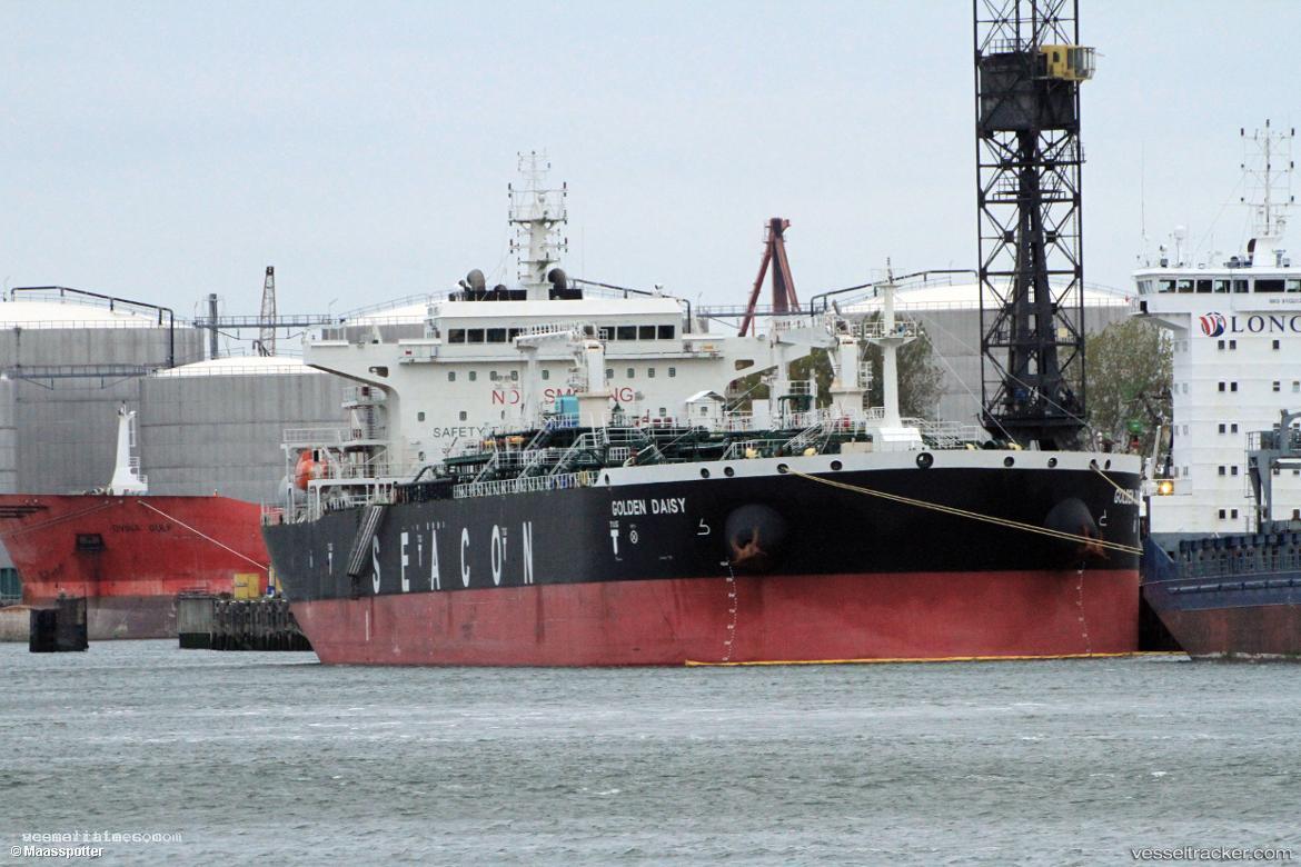 Golden-Daisy - Chemical Oil Products Tanker vessel registered in Hong Kong