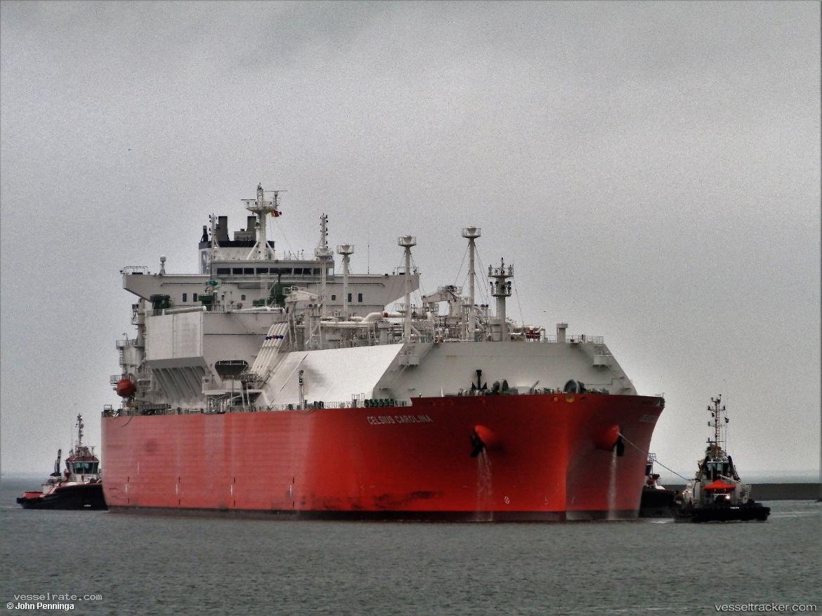 Celsius-Carolina - Lng Tanker vessel registered in Marshall Islands