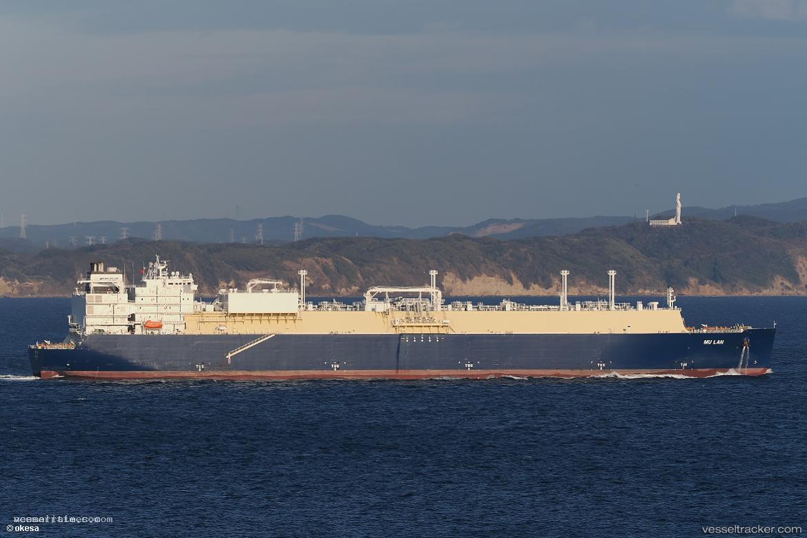 Mu-Lan - Lng Tanker vessel registered in Liberia