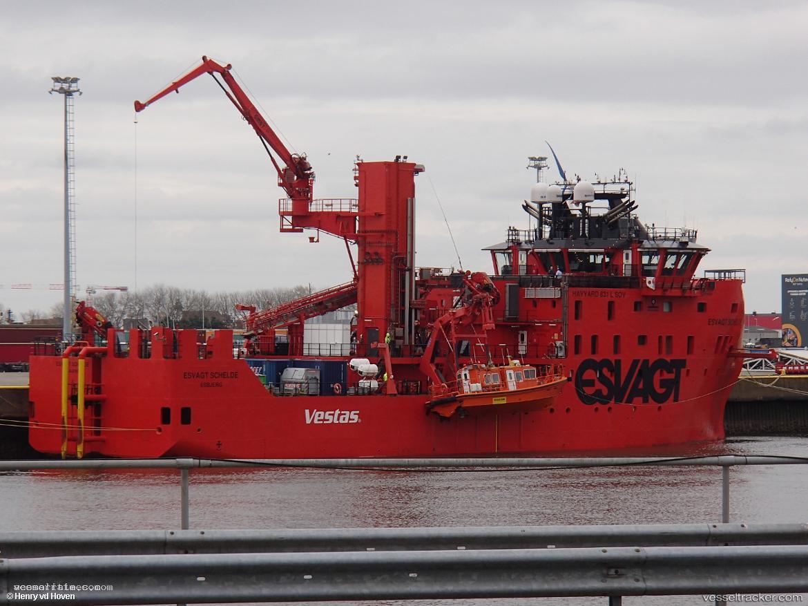 Esvagt-Schelde - Work Repair Vessel vessel registered in Denmark