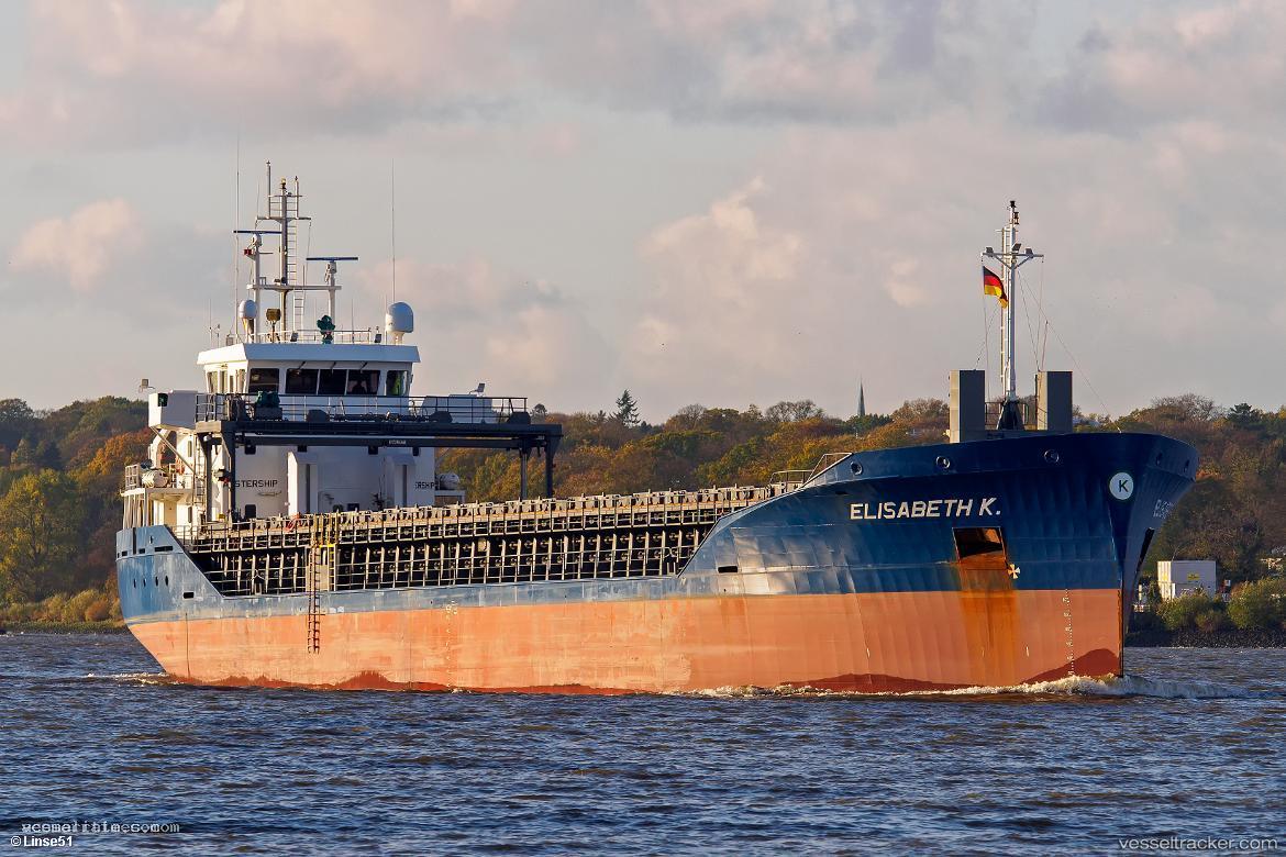Elisabeth-K - Multi Purpose Carrier vessel registered in Netherlands