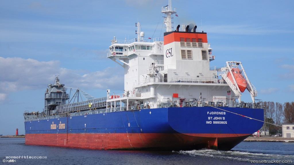 Fjordnes - Self Discharging Bulk Carrier vessel registered in Antigua and Barbuda