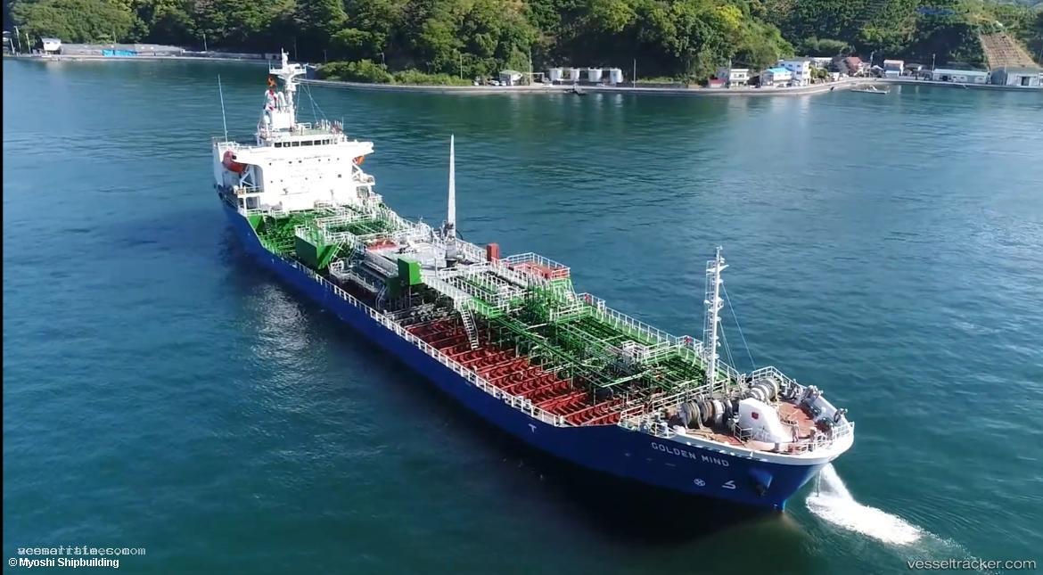Golden-Mind - Chemical Oil Products Tanker vessel registered in Panama
