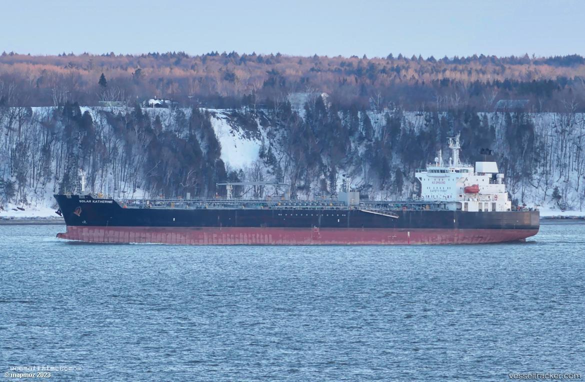 Solar-Katherine - Chemical Oil Products Tanker vessel registered in Panama