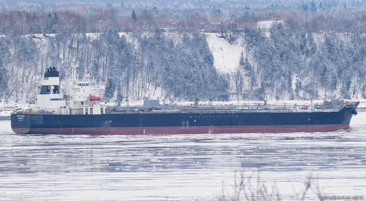 Solar-Claire - Chemical Oil Products Tanker vessel registered in Singapore
