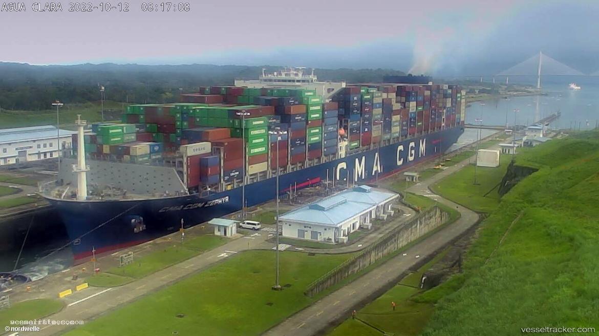 Cma-Cgm-Zephyr - Container Ship vessel registered in Malta
