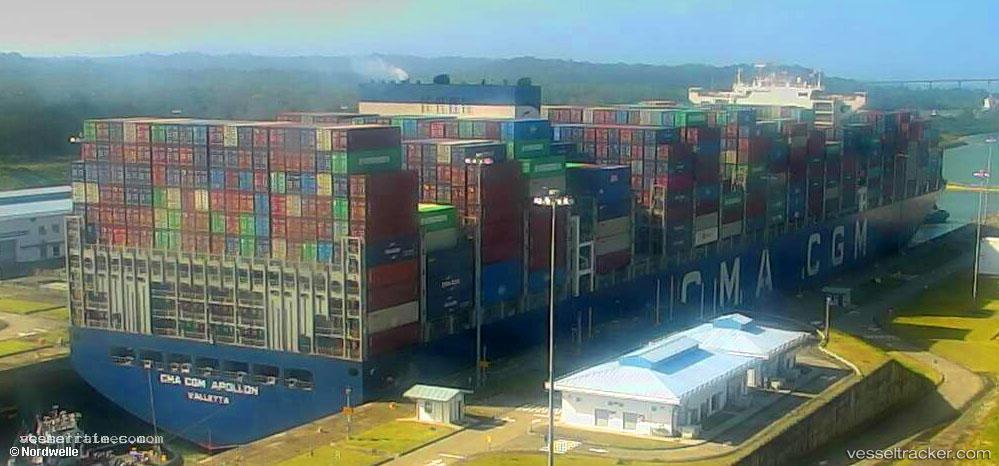 Cma-Cgm-Apollon - Container Ship vessel registered in Malta