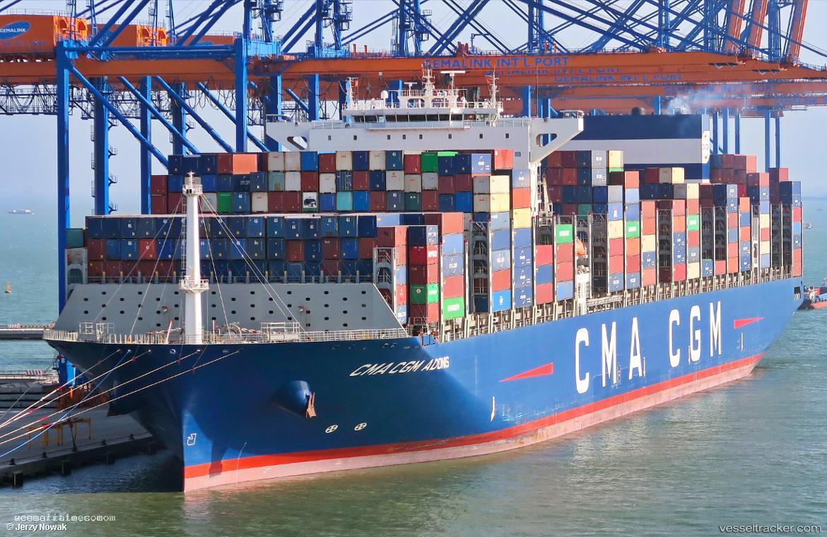 Cma-Cgm-Adonis - Container Ship vessel registered in Malta