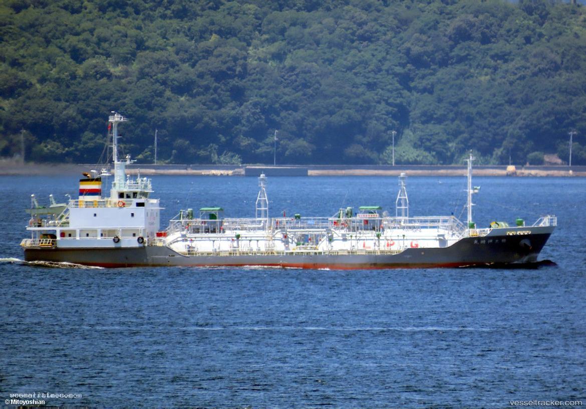 Hakuseimaru-No.3 - Lpg Tanker vessel registered in Japan