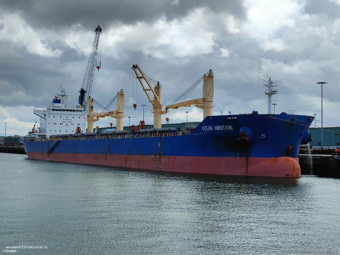 Ocean-Ambition - Bulk Carrier vessel registered in Liberia