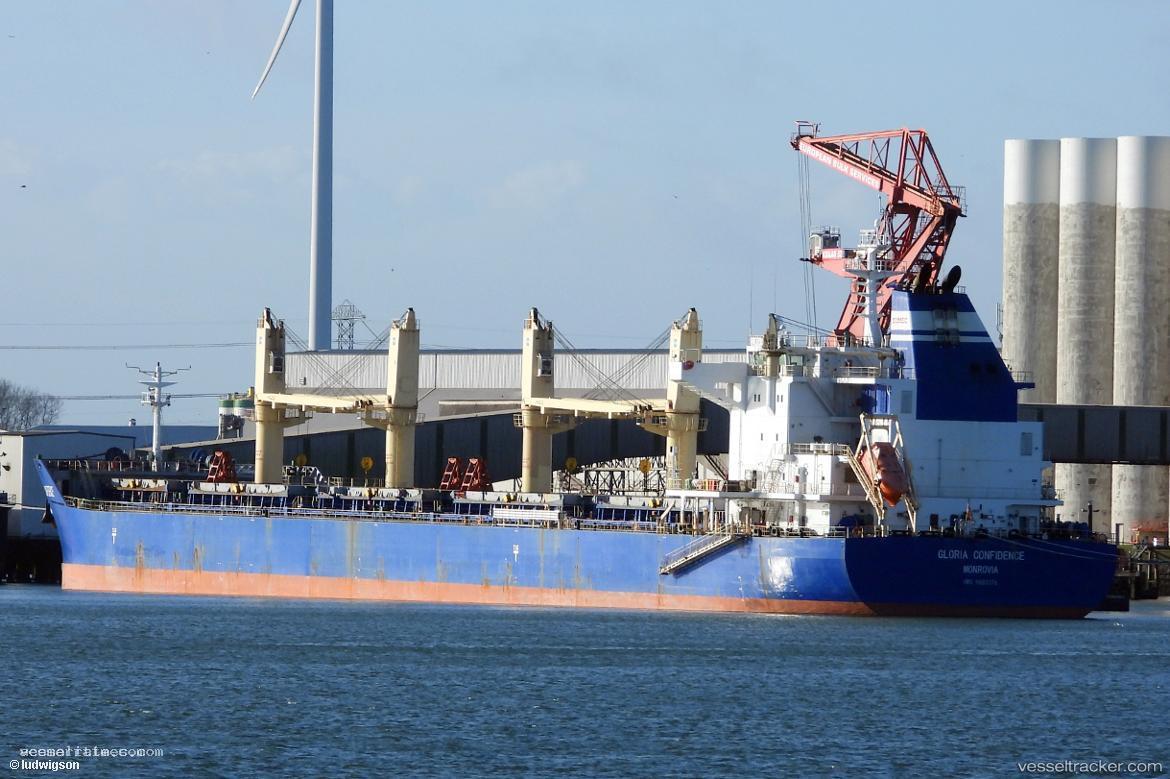 Gloria-Confidence - Bulk Carrier vessel registered in Liberia