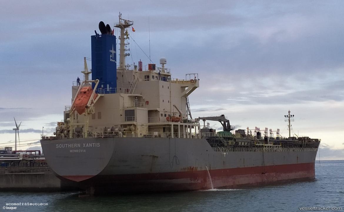 Southern-Xantis - Chemical Oil Products Tanker vessel registered in Liberia