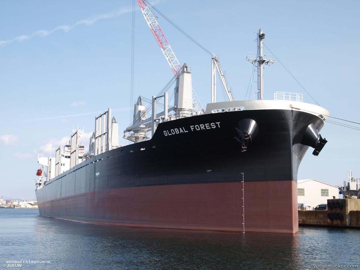 Global-Forest - Bulk Carrier vessel registered in Liberia