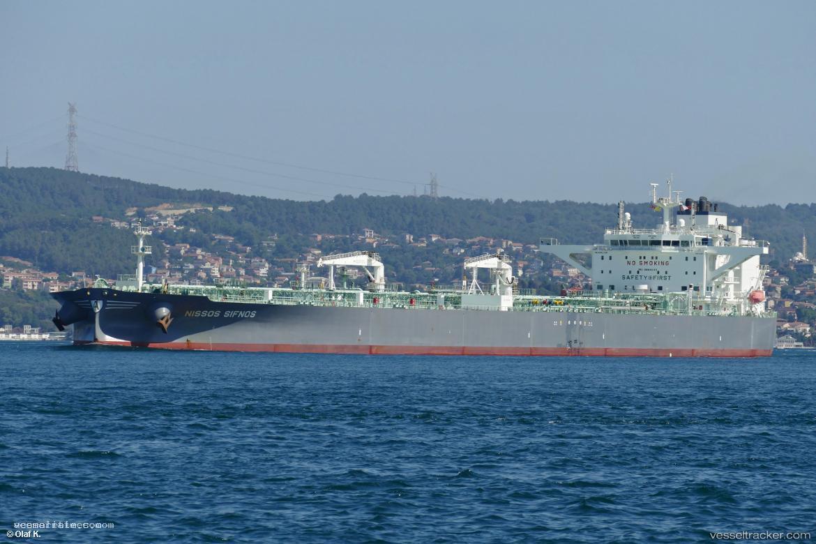 Nissos-Sifnos - Crude Oil Tanker vessel registered in Marshall Islands